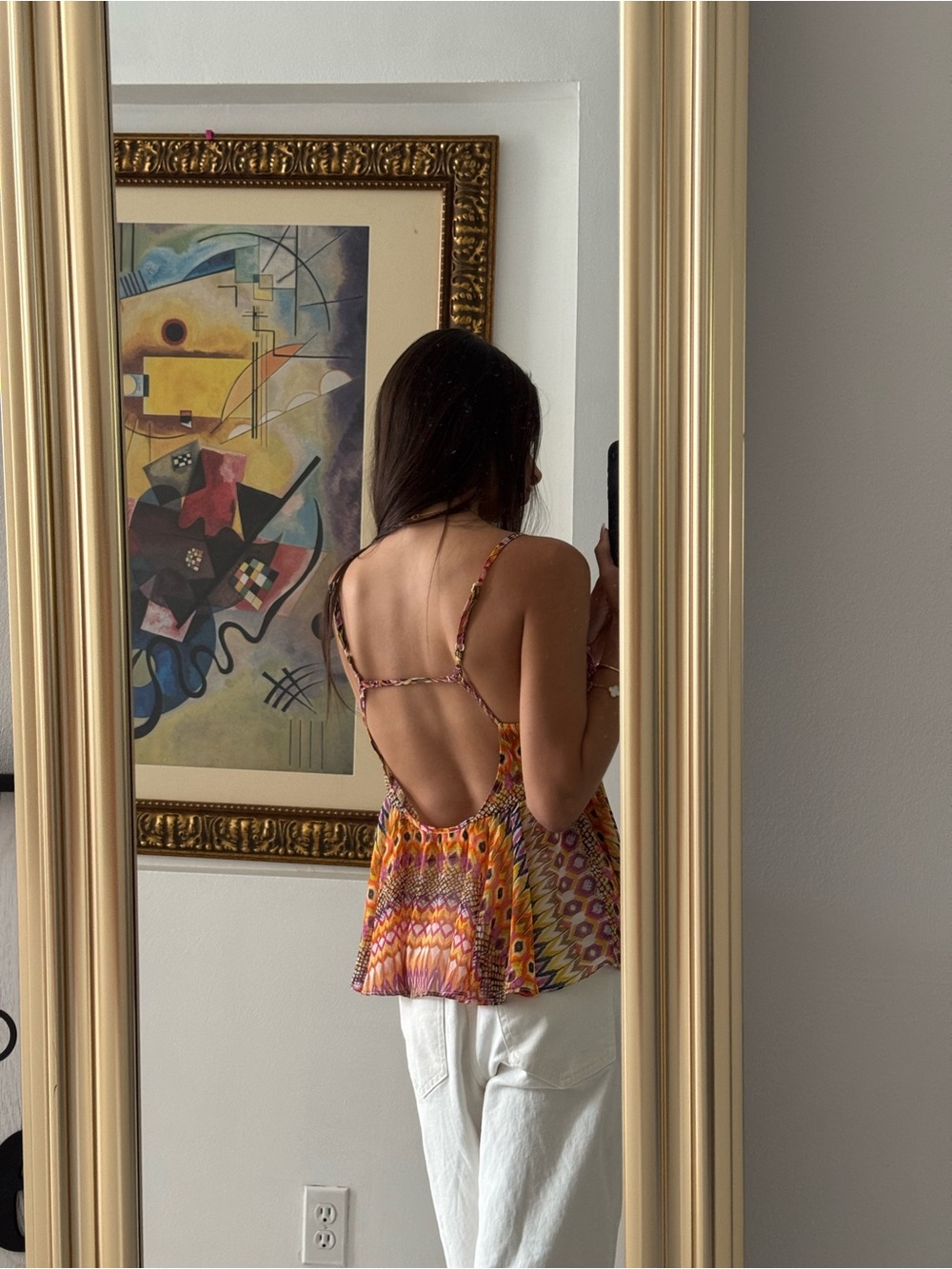 LF Aztec Colorful Flowy Top - Picture 2 of 5